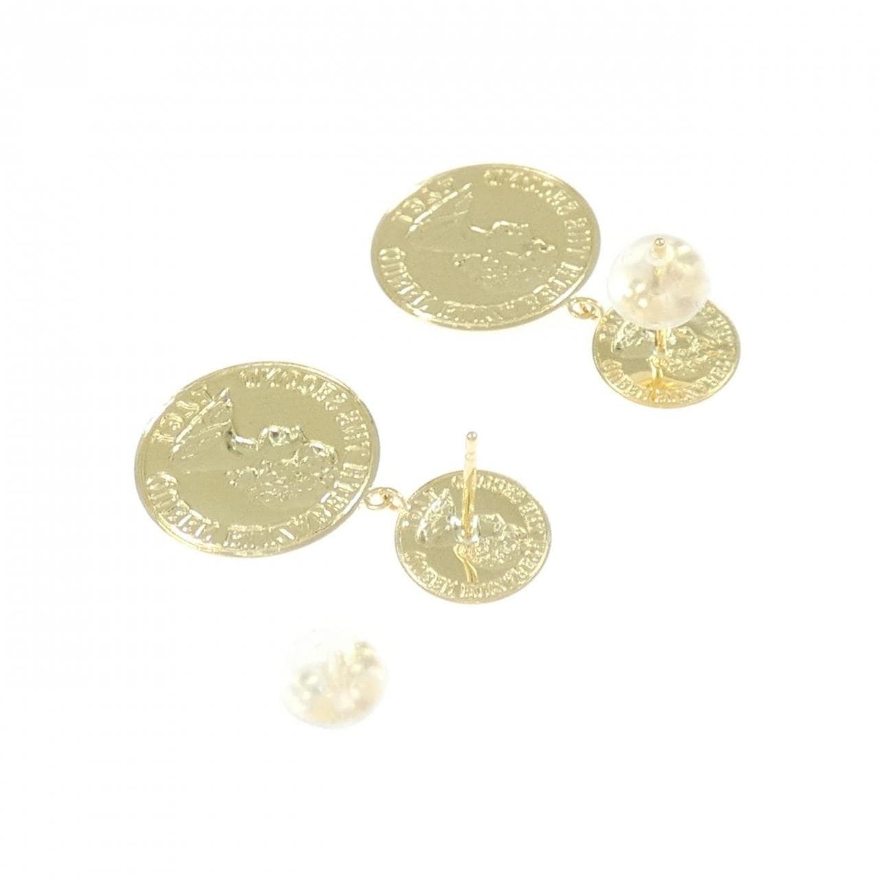 K18YG earrings