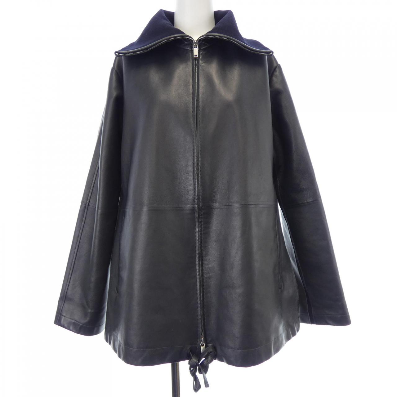 ジルサンダー JIL SANDER JSPT654270WTL0101912 レザージャケット