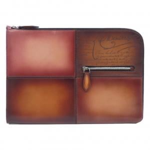 ベルルッティ Berluti ニノTGMスクリットレザークラッチ BAG
