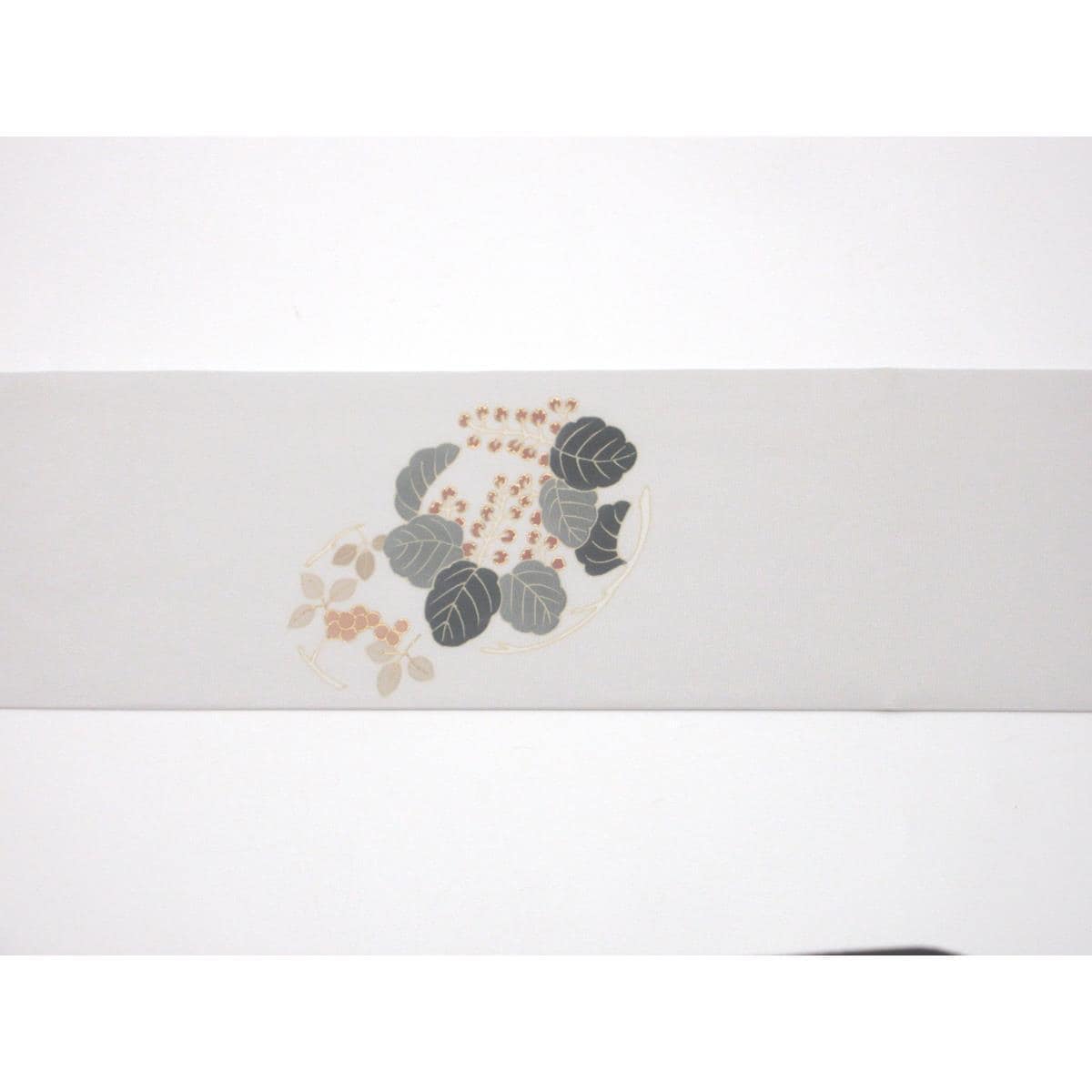 [未使用品] 名古屋腰带潮色染色腰带刺绣