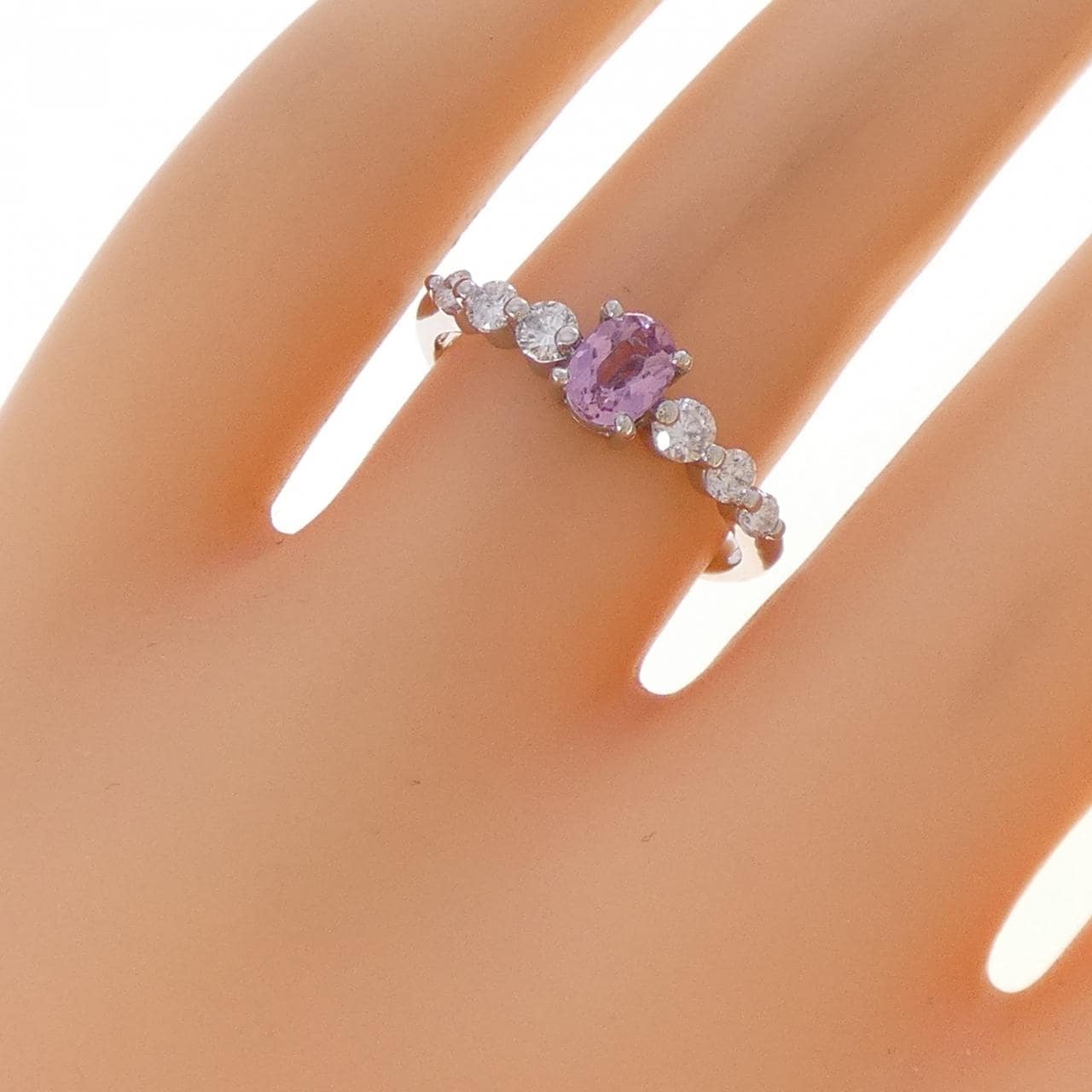 PT900 インペリアルトパーズ リング 0.17CT