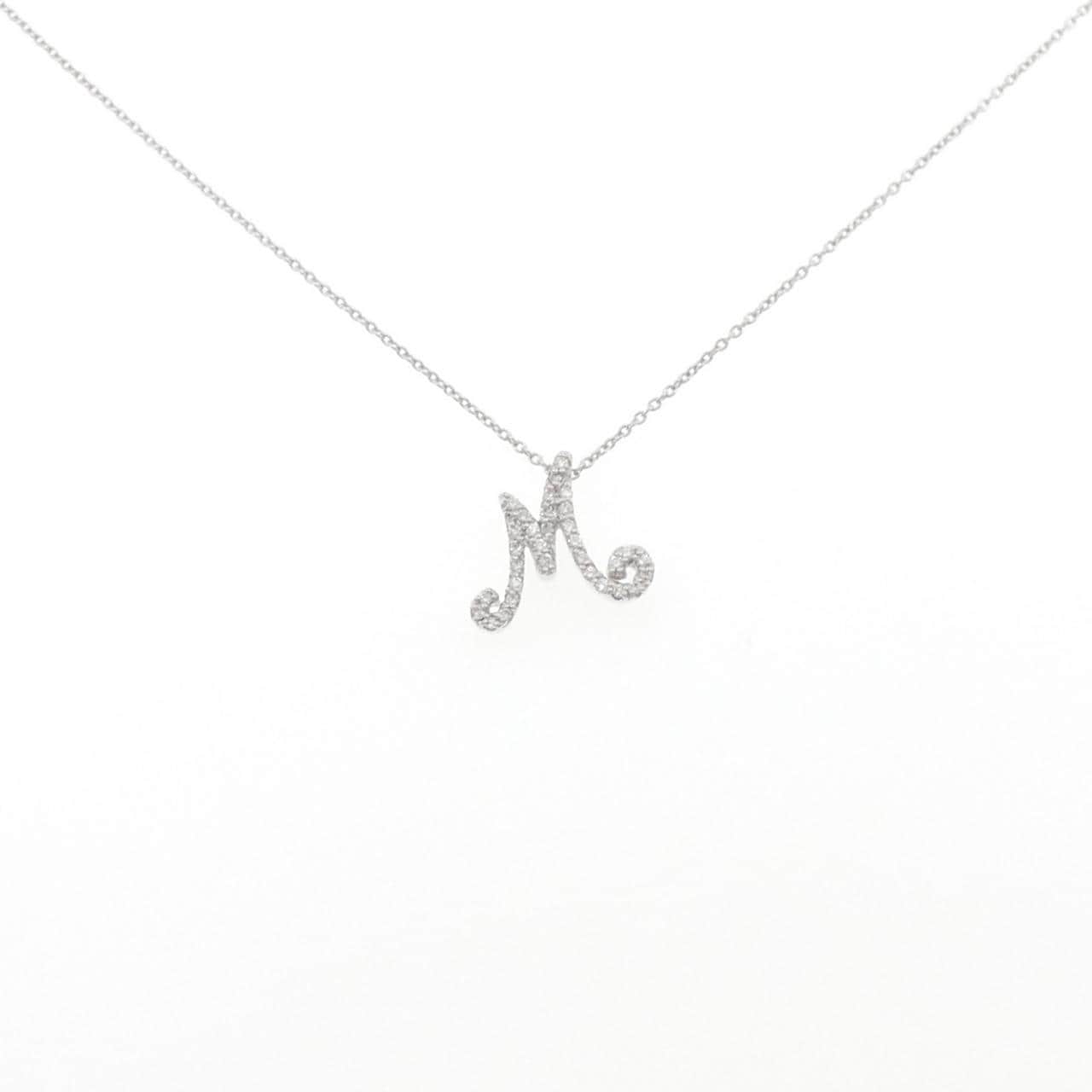 ポンテヴェキオ イニシャル ネックレス 0.17CT