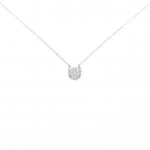 K18WG ダイヤモンド ネックレス 0.15CT