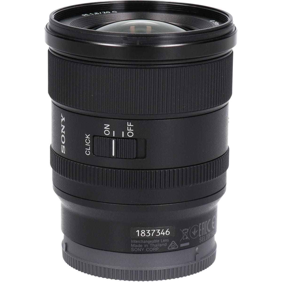ＦＥ２０ｍｍ　Ｆ１．８Ｇ（ＳＥＬ２０Ｆ１８Ｇ）