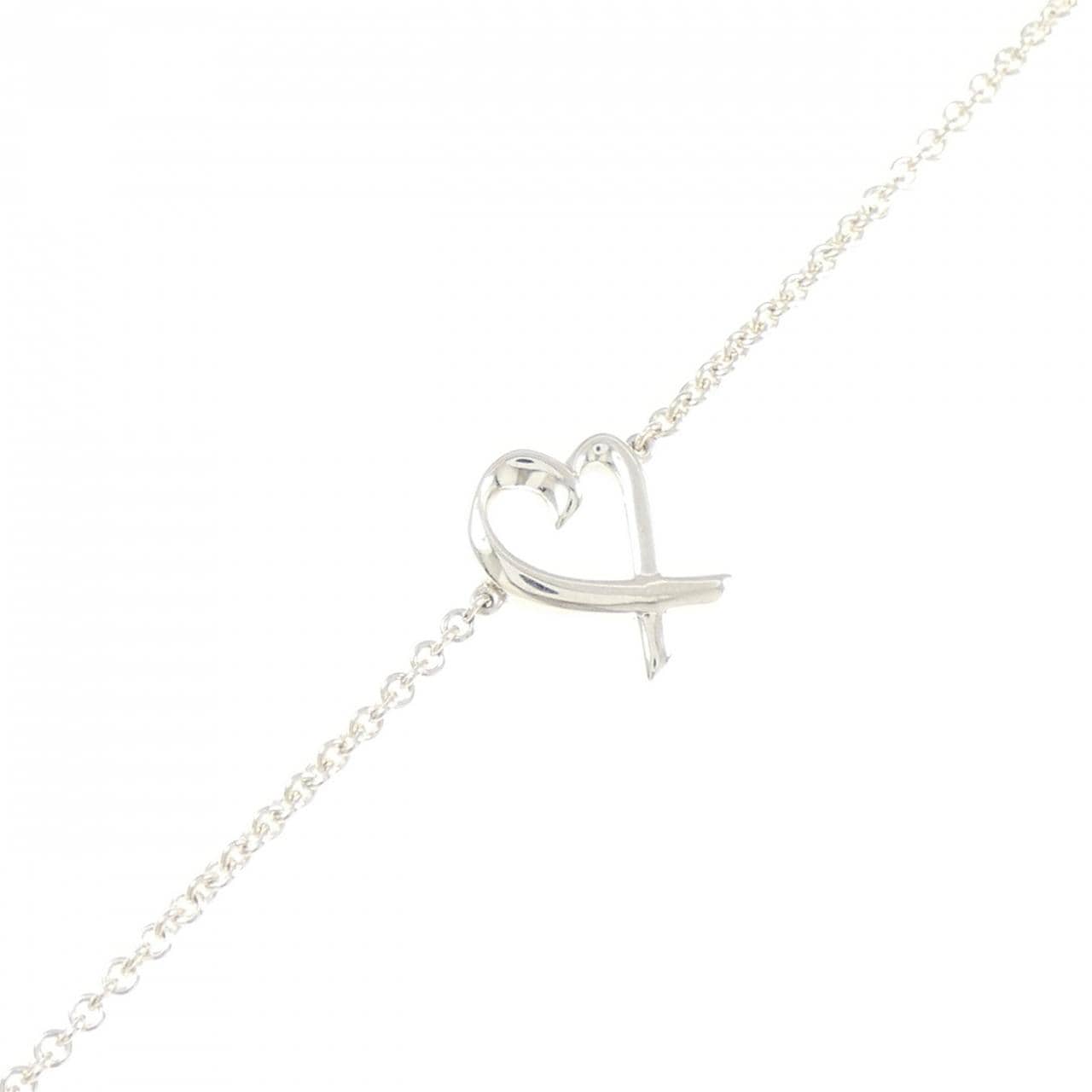 ティファニー ラビングハート ブレスレット