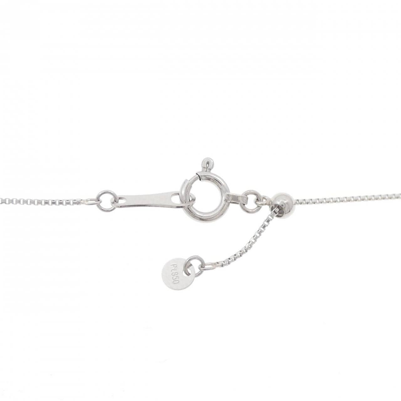 [新品] PT900/PT850钻石项链 0.50CT