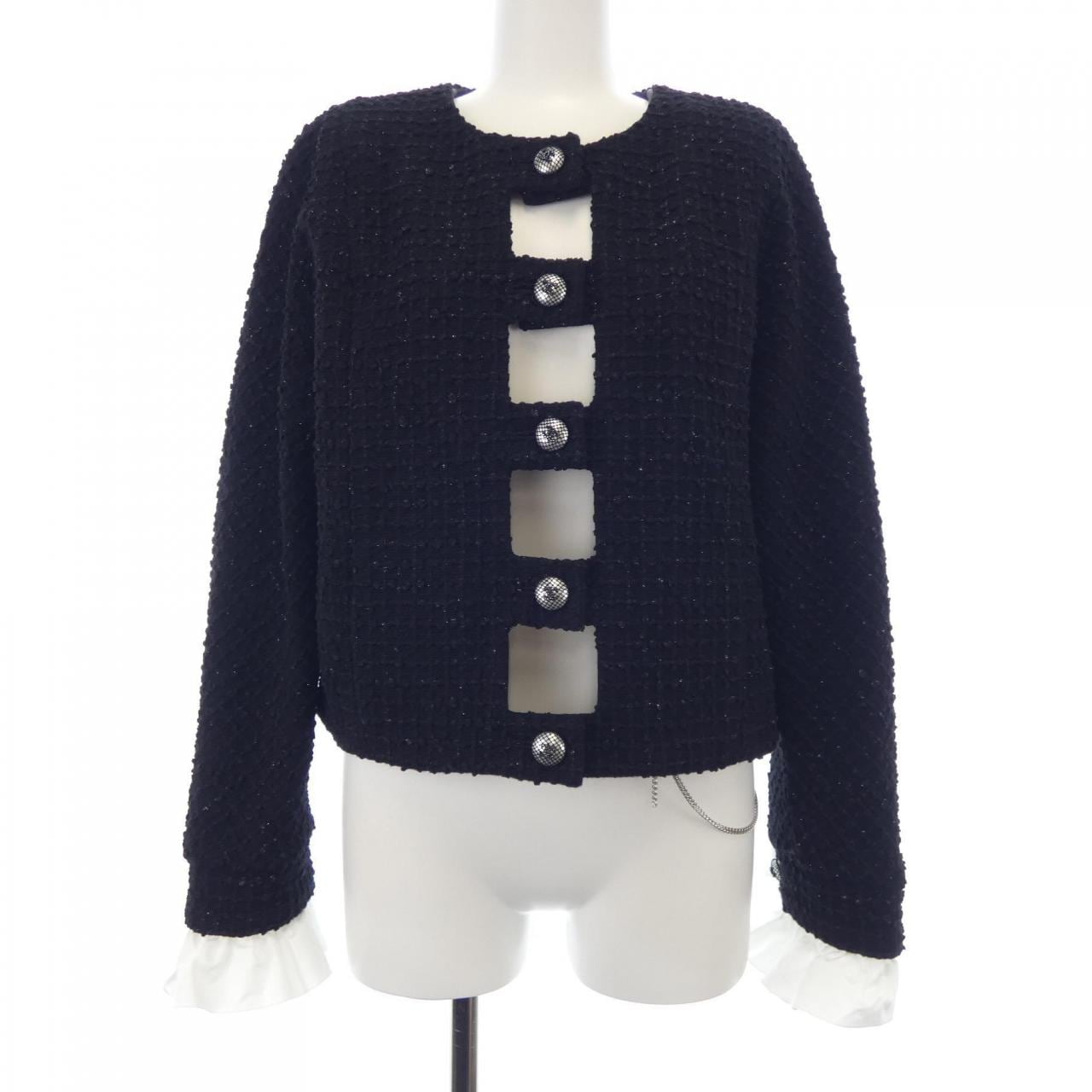 シャネル CHANEL P71842V63590 ノーカラージャケット