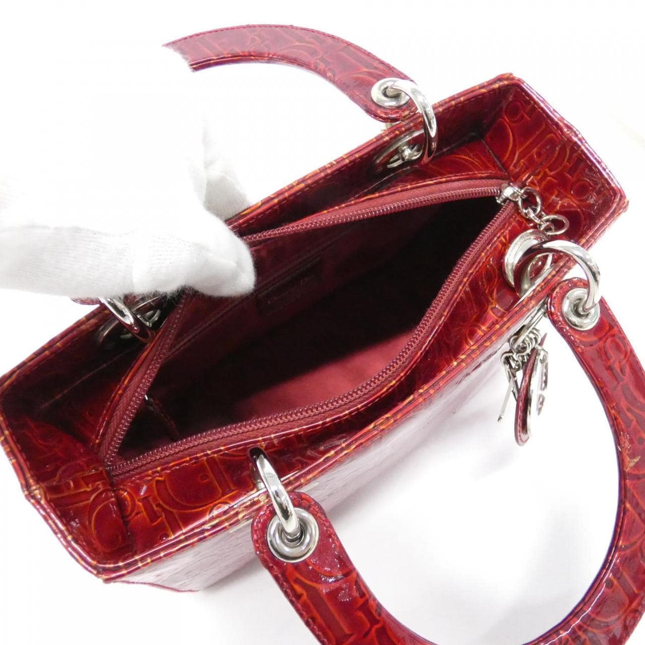 【ヴィンテージ】クリスチャンディオール レディ ディオール バッグ