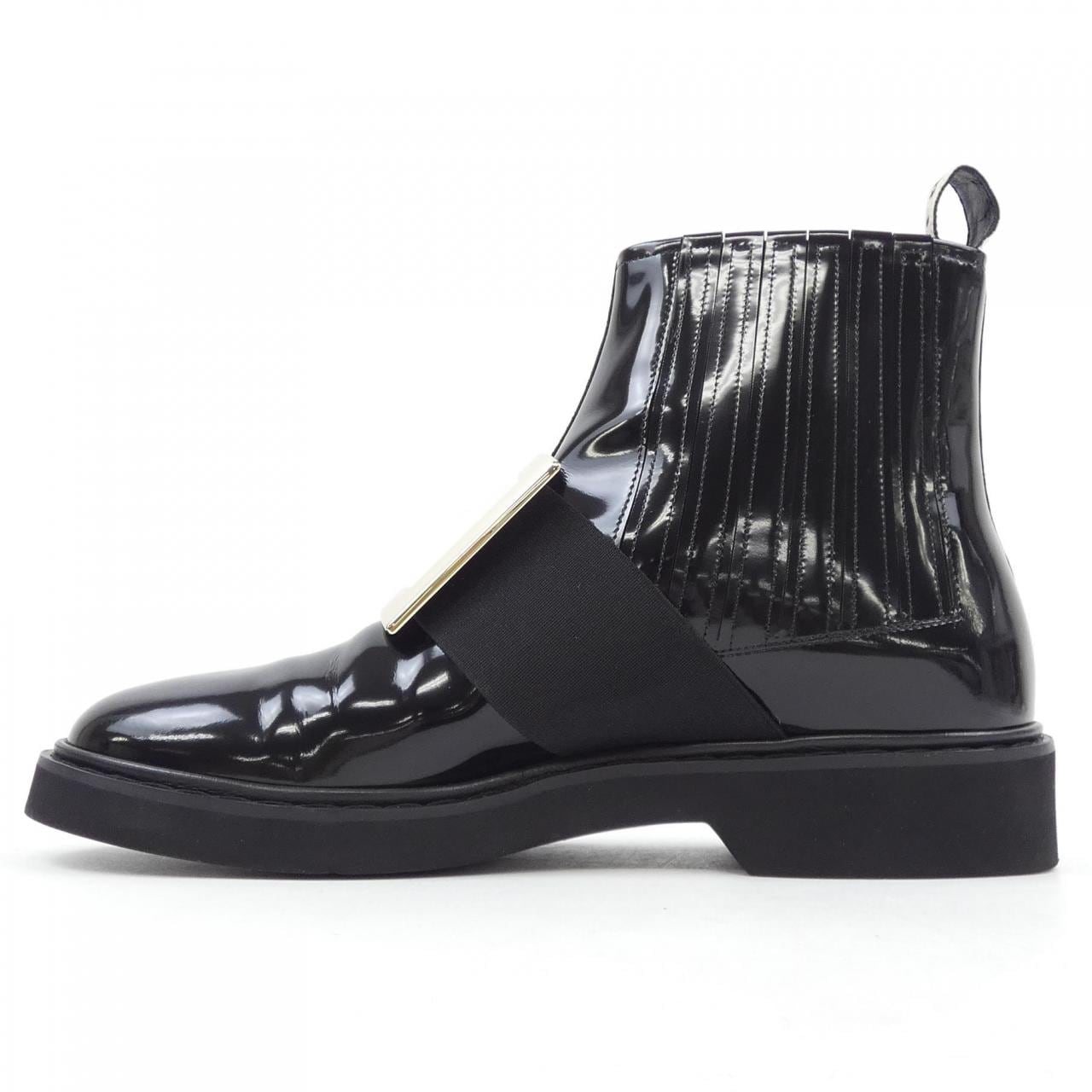 ロジェヴィヴィエ ROGER VIVIER チェルシー ヴィヴ レンジャー メタル ブーツ