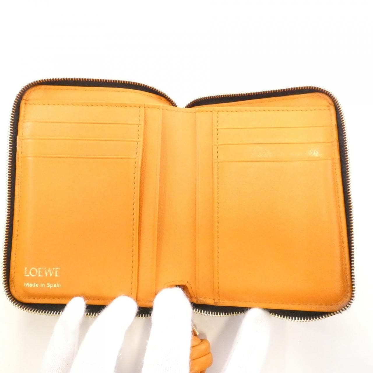 ロエベ ノット コンパクト ジップ ウォレット CEM1CWZX01 財布