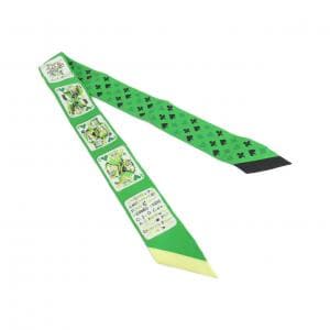 エルメス JEU DE CARTES ツイリー 063169S スカーフ