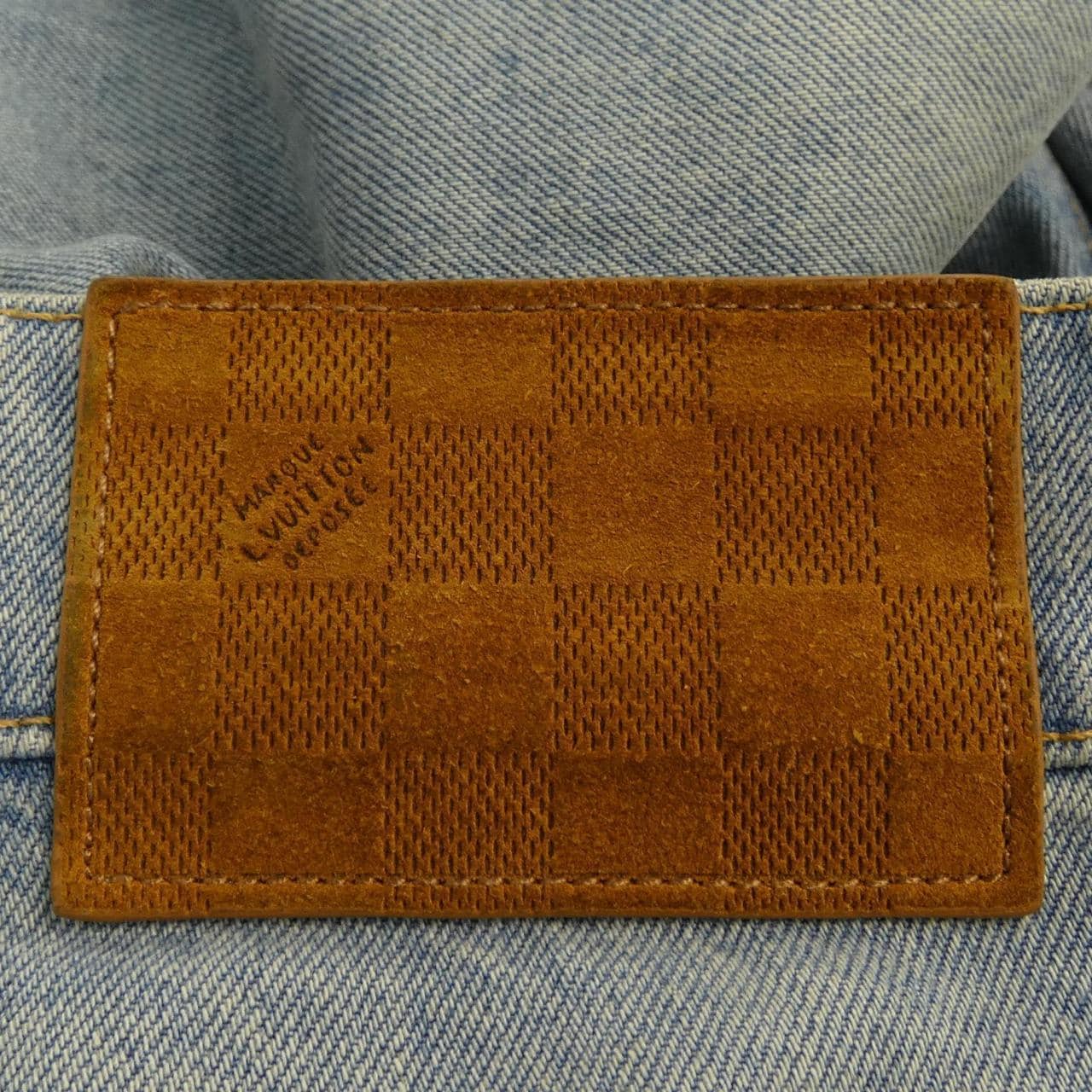 ルイヴィトン LOUIS VUITTON ワイドレッグフィットデニムパンツ HSD50WPCP ジーンズ