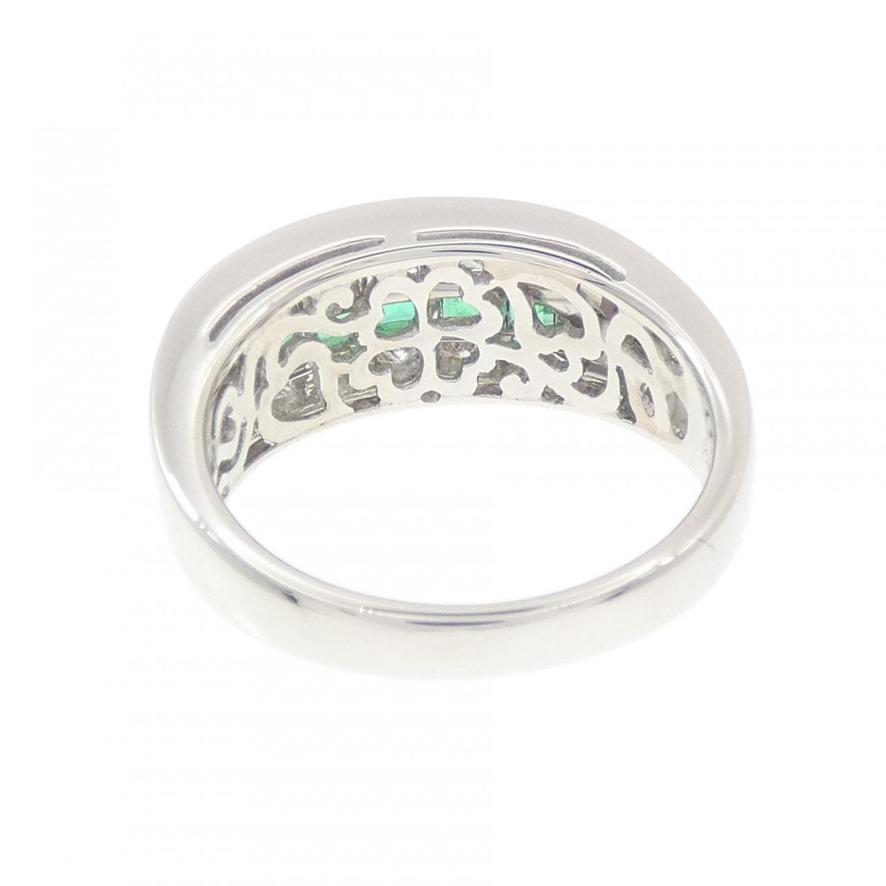 PT900 エメラルド リング 0.25CT