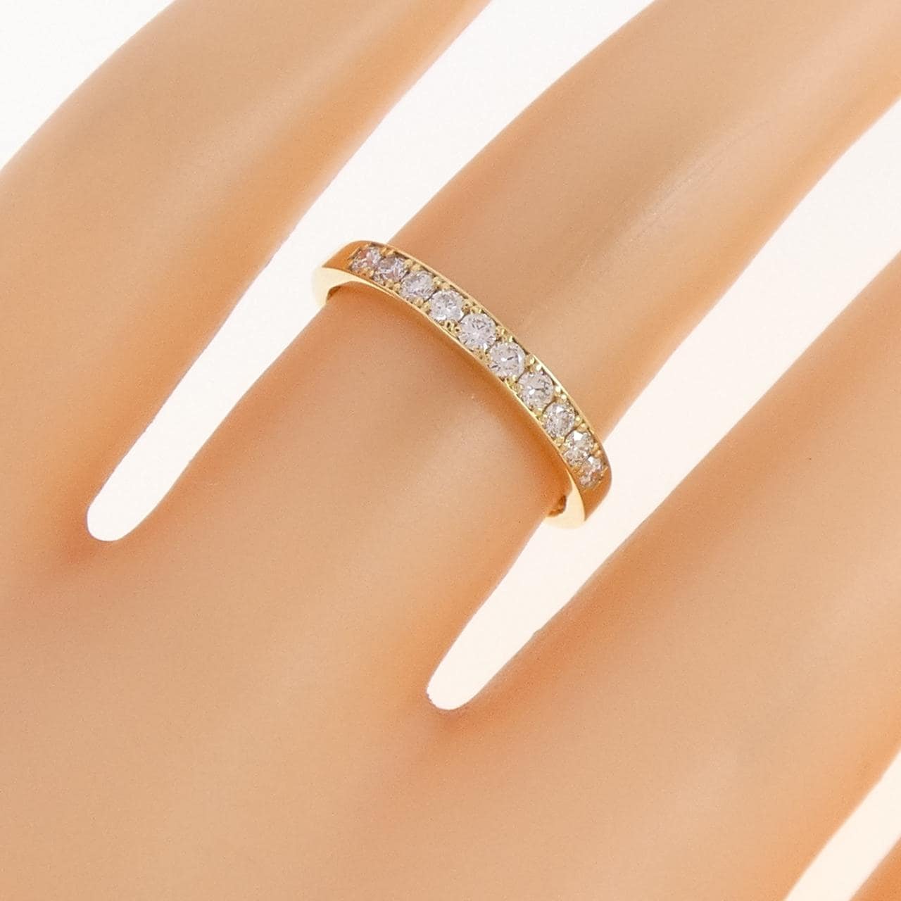 K18YG ダイヤモンド リング 0.20CT