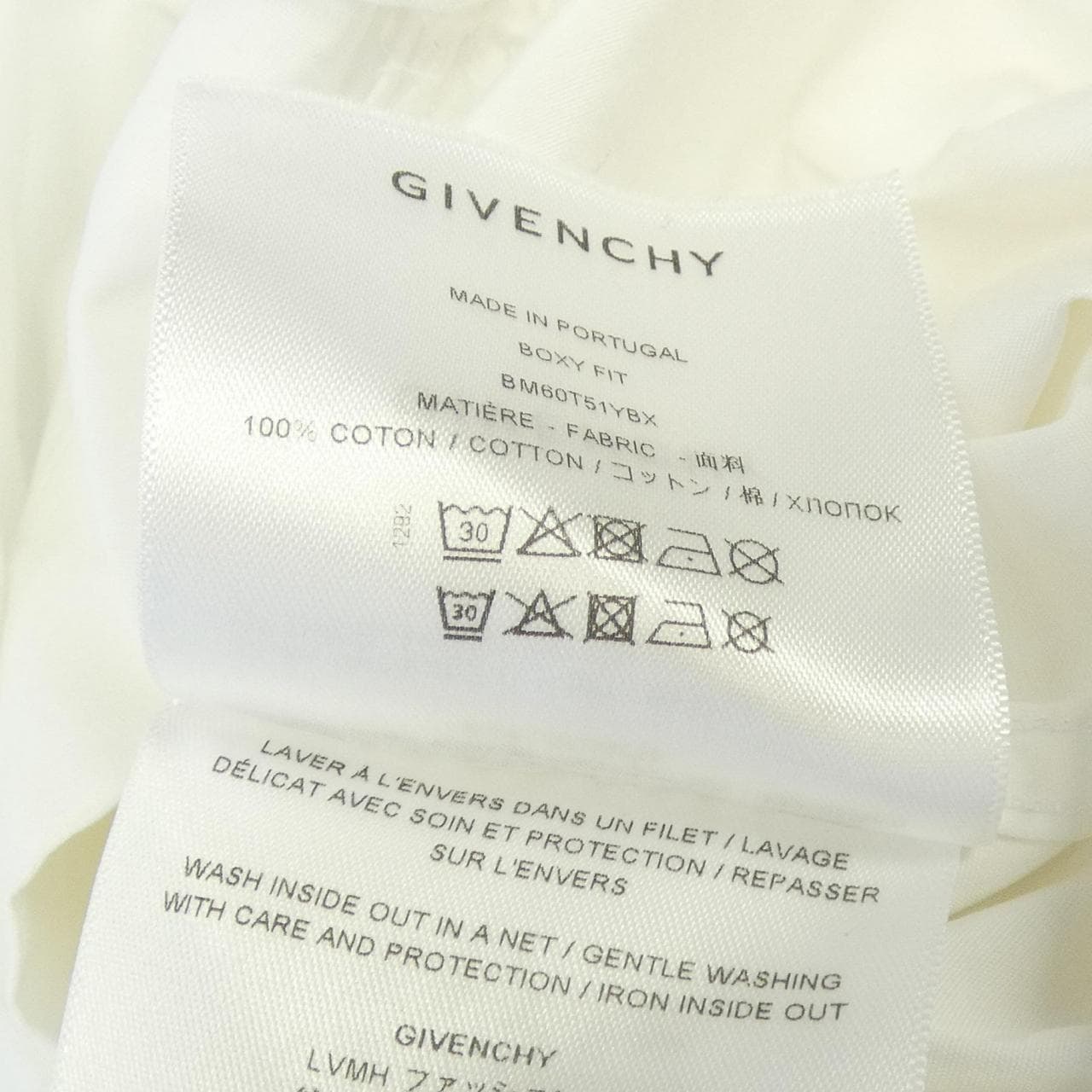 ジバンシー GIVENCHY BM60T51YBX S／Sシャツ