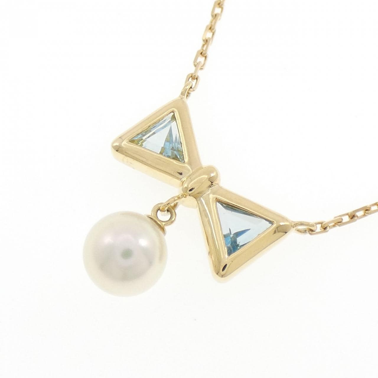 K18YG アコヤパール ネックレス 6.6mm