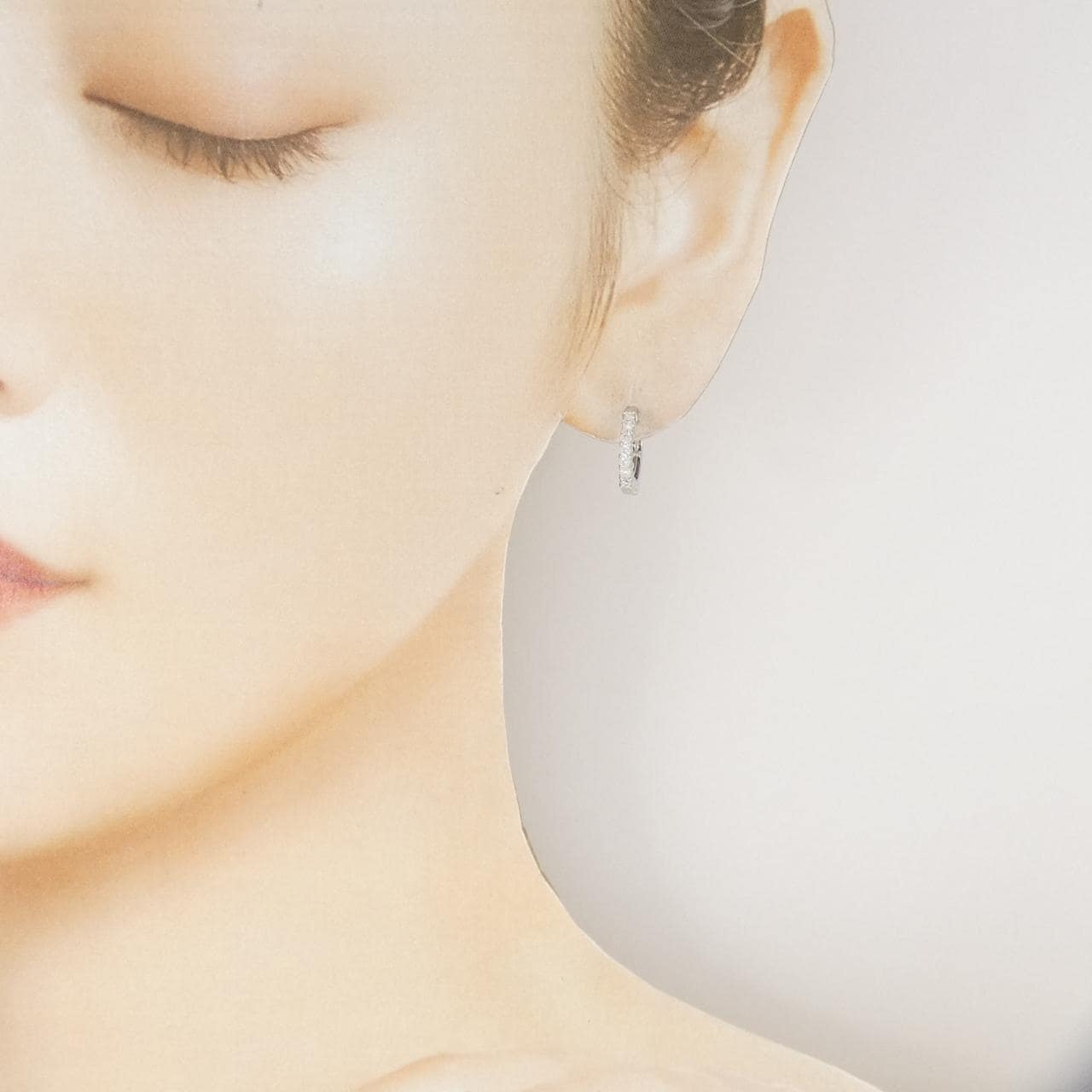 ポンテヴェキオ ダイヤモンド イヤリング 0.30CT