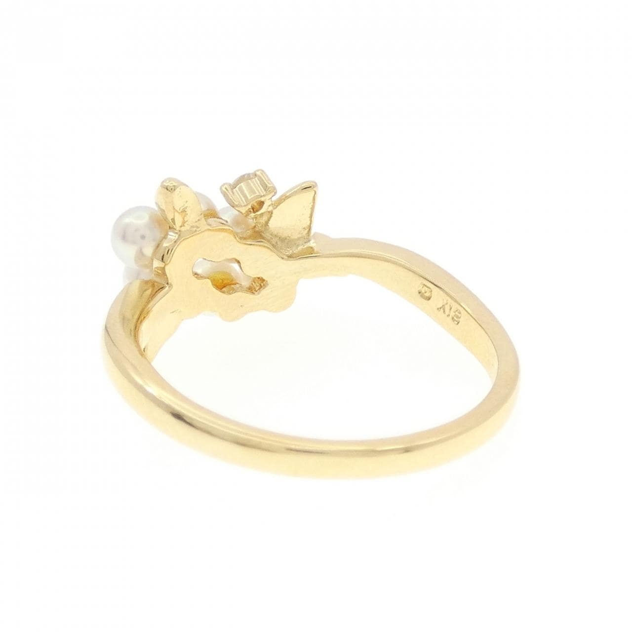 MIKIMOTO Akoya珍珠戒指