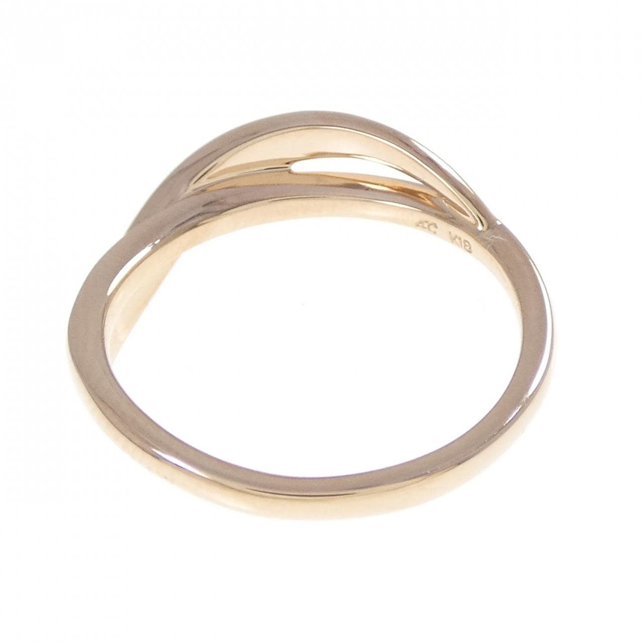 4゜C 合成サファイヤ リング