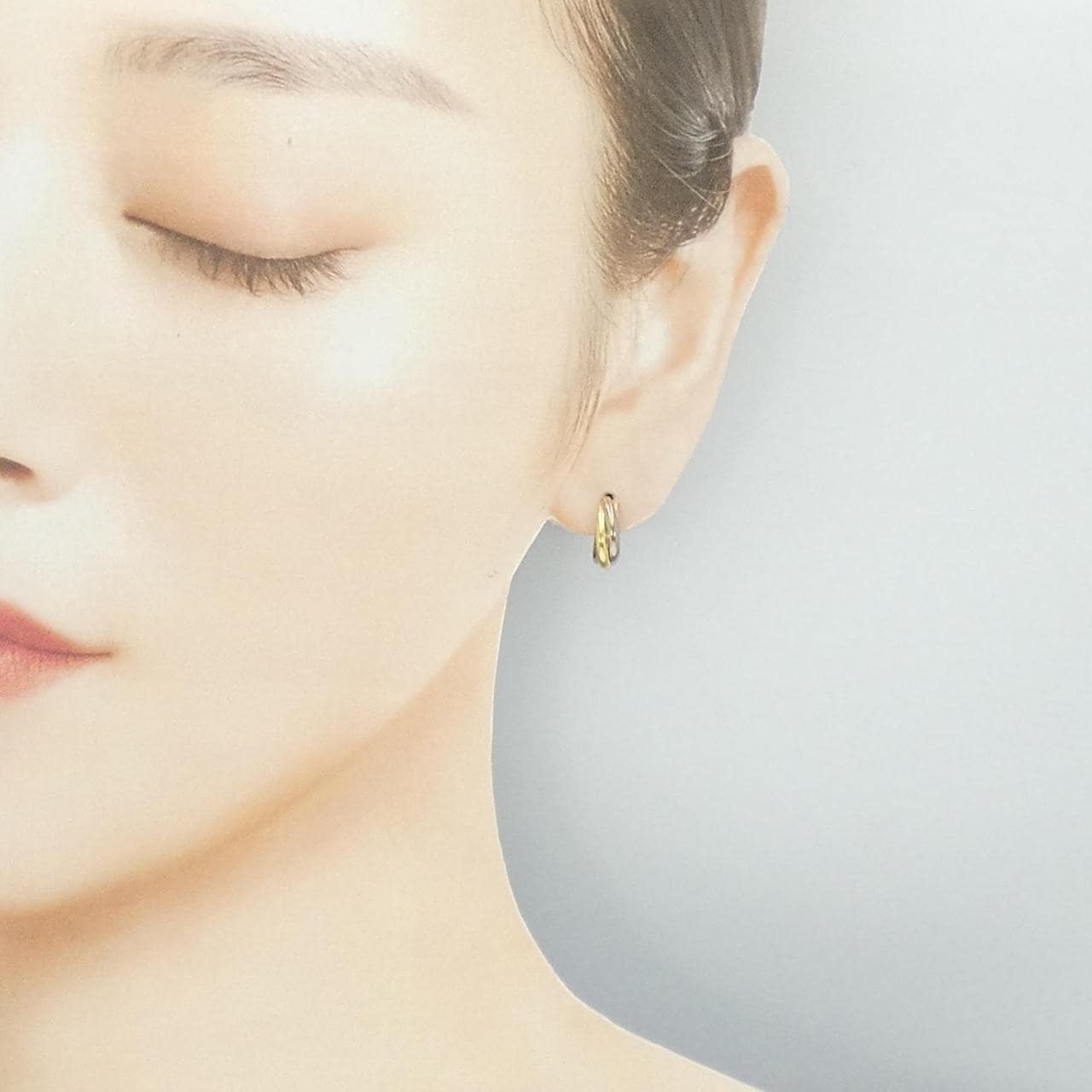 カルティエ トリニティ スモール ピアス