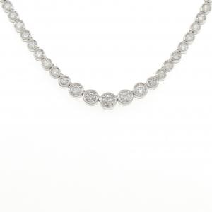 PT900 ダイヤモンド ネックレス 10.00CT