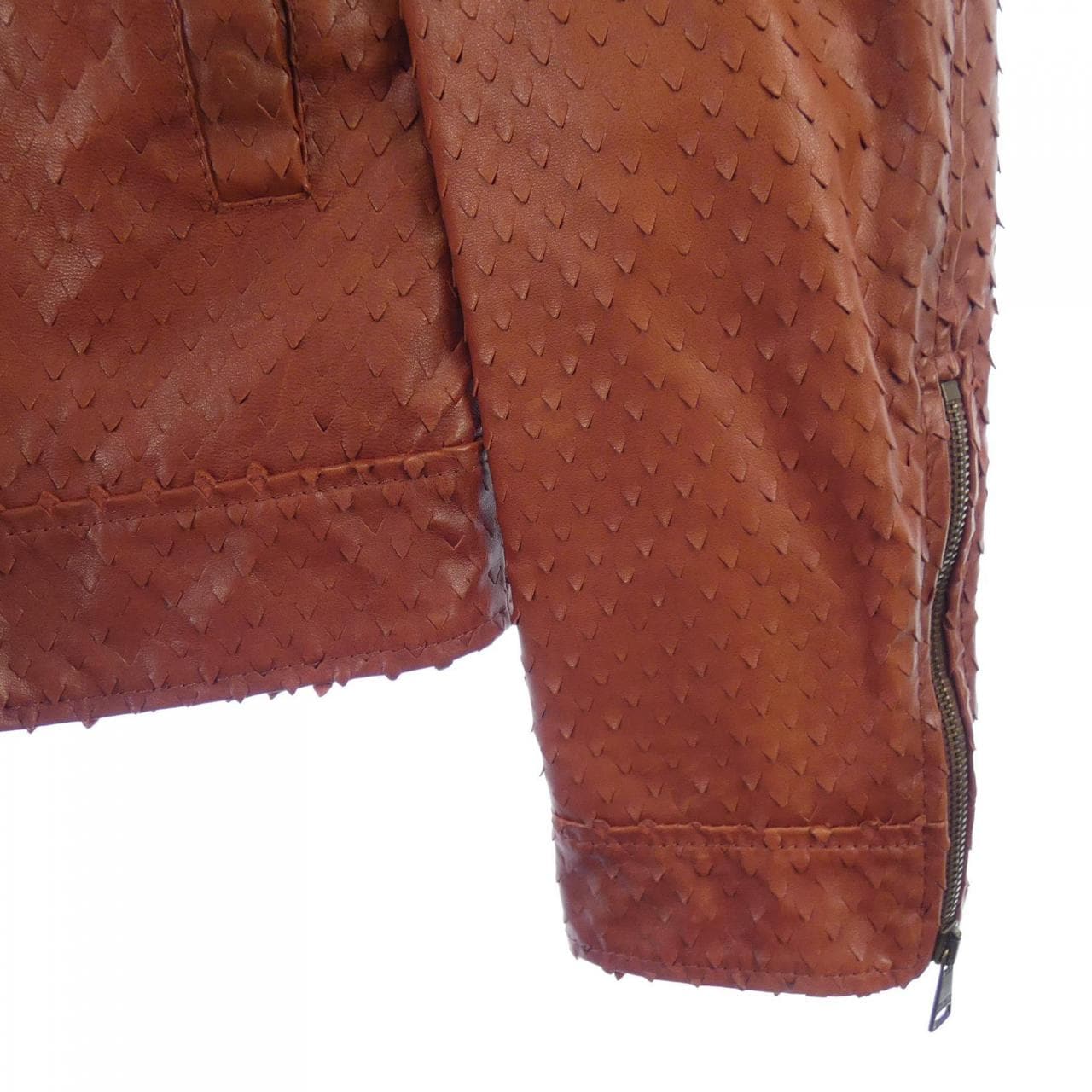 ドルチェアンドガッバーナ DOLCE&GABBANA G9W00L/FULW4 レザーライダースジャケット