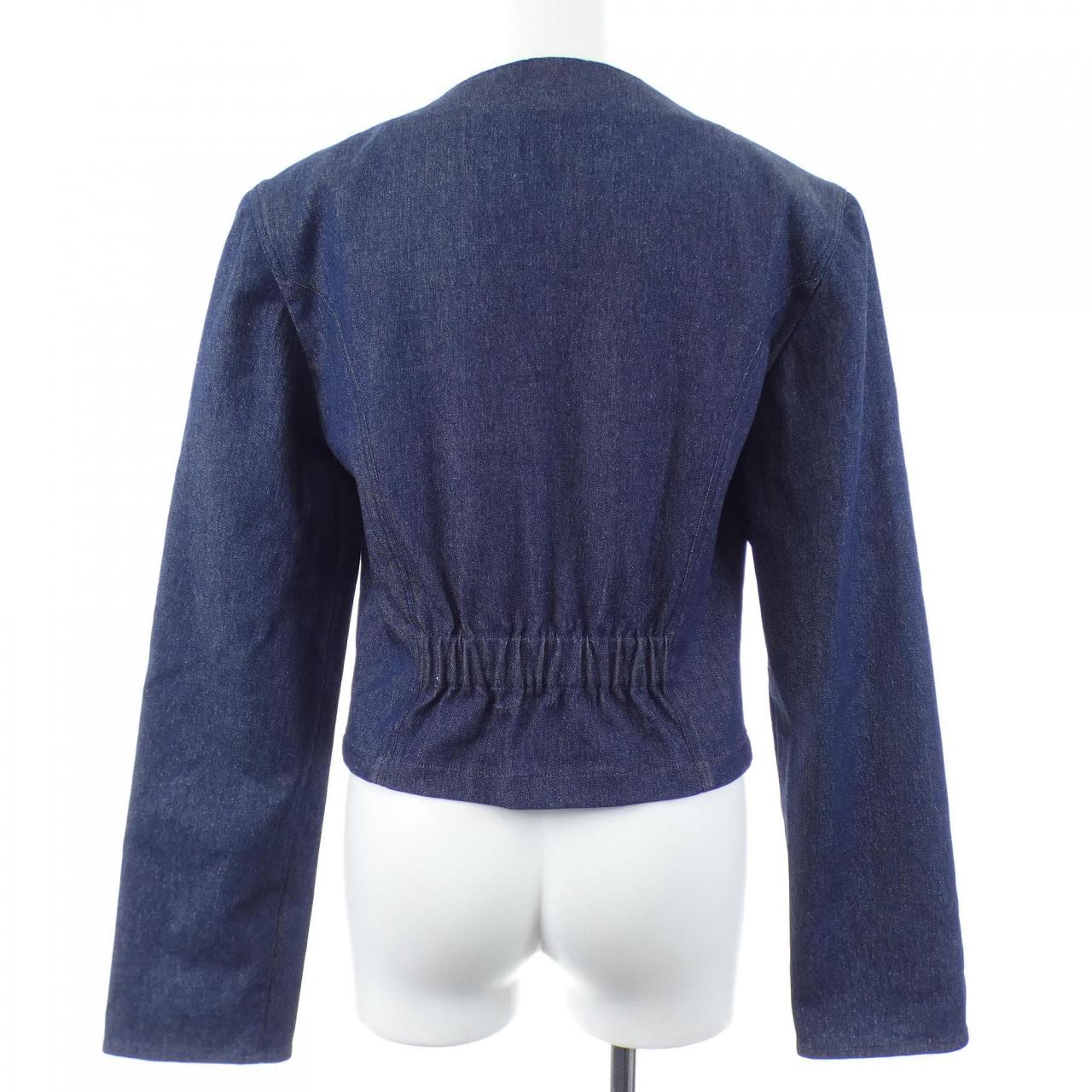 【ヴィンテージ】シャネル CHANEL IDENTFICATION P14592V08345 00C デニムジャケット