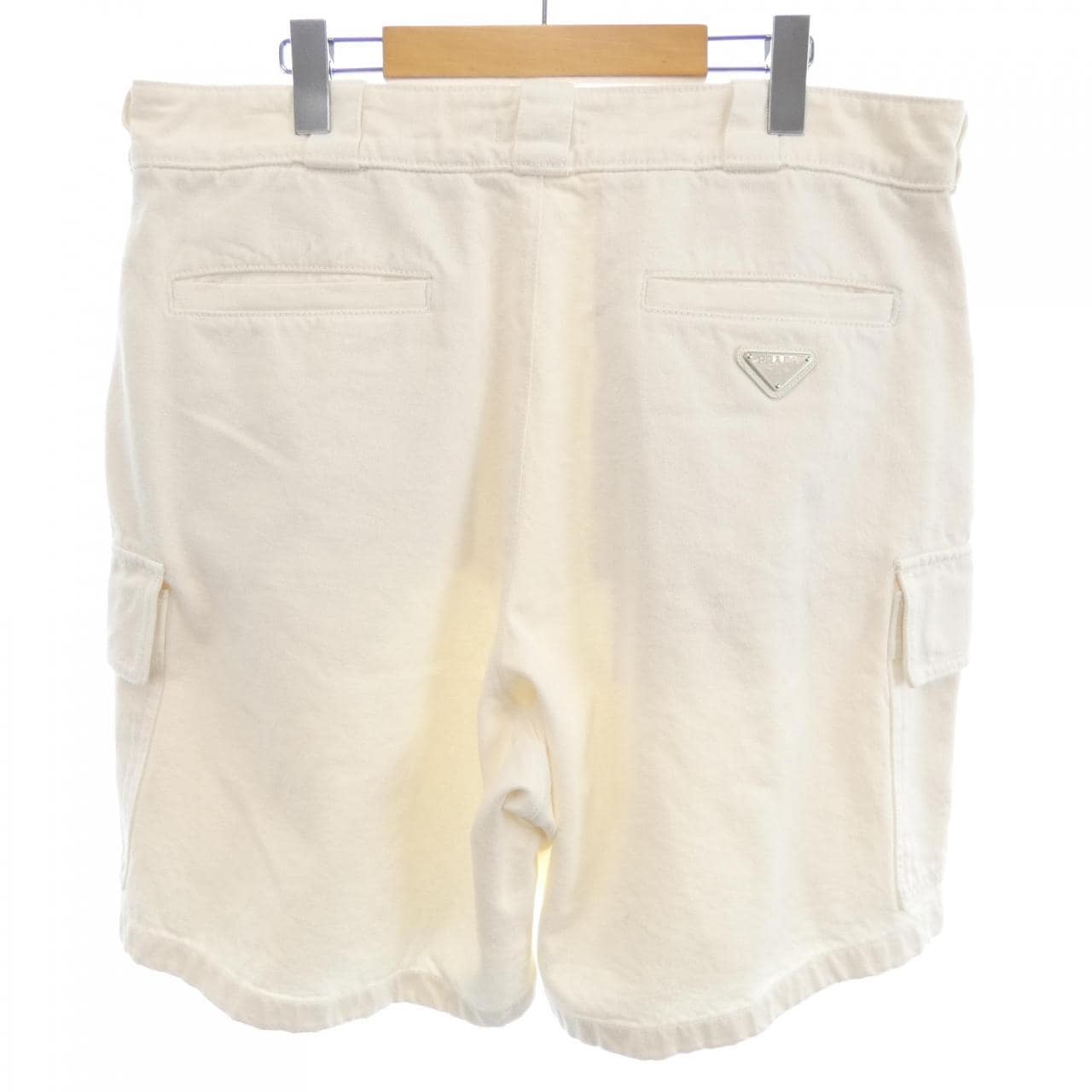 プラダ PRADA トライアングルロゴ GEP404 SOOO 14LW ショートパンツ