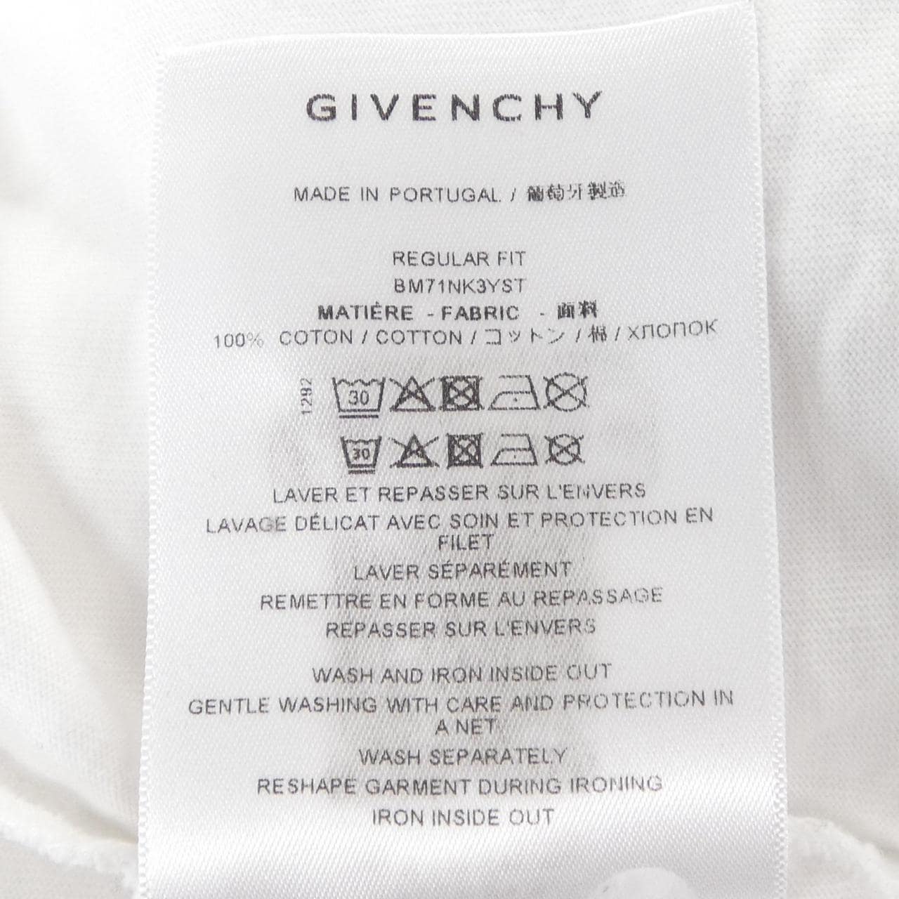 ジバンシー GIVENCHY BM71NK3YST Tシャツ