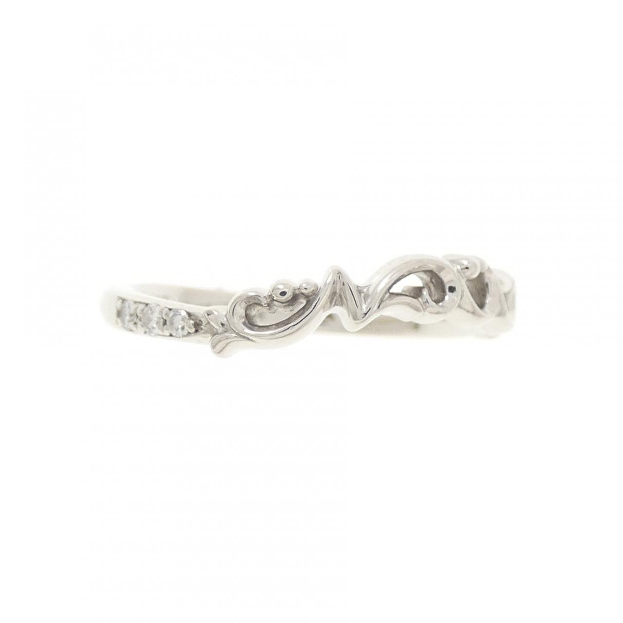 PT900 ダイヤモンド リング 0.027CT