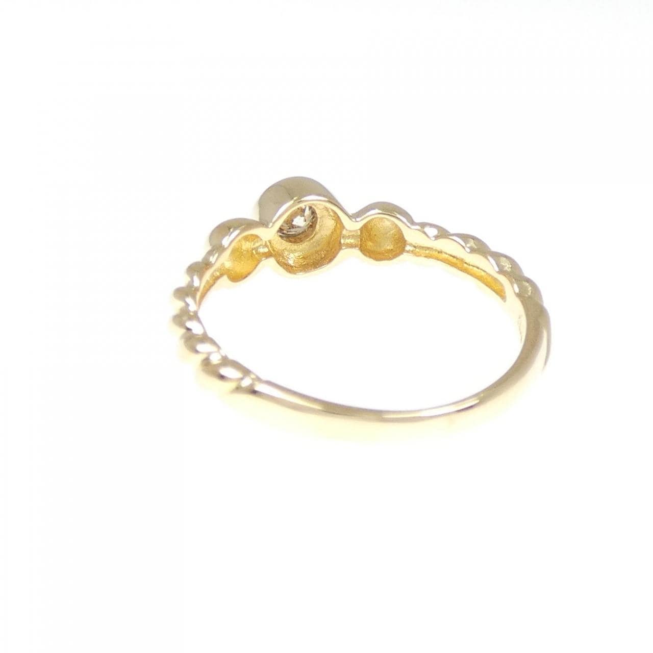 K18YG ダイヤモンド リング 0.07CT