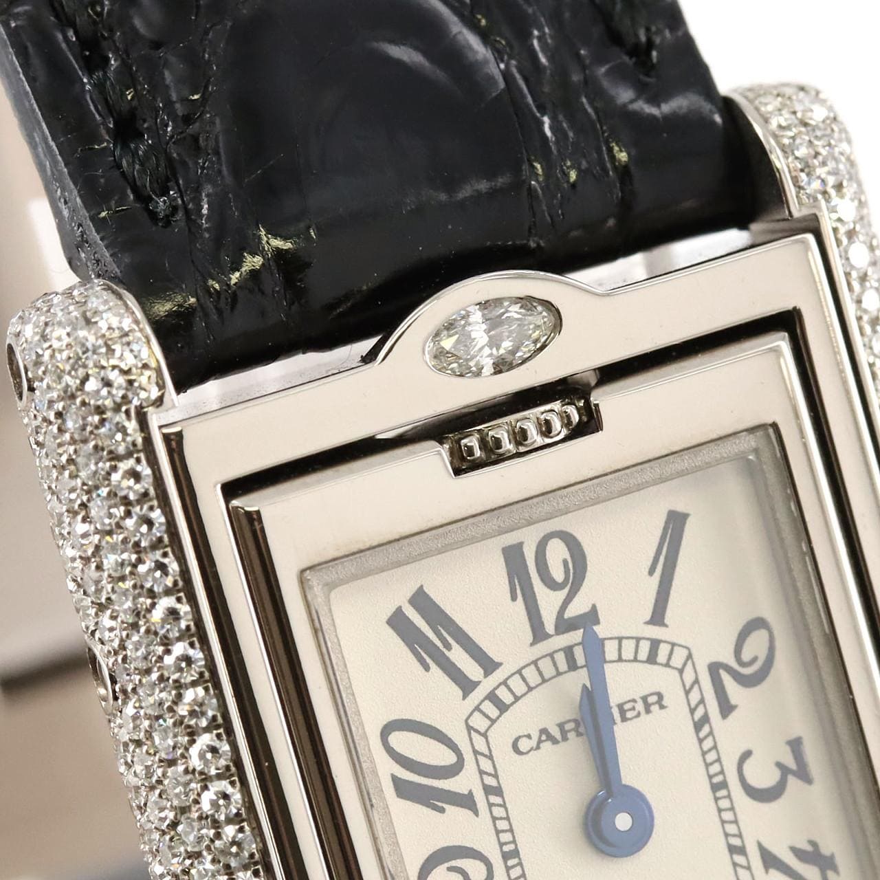 Cartier Tank Basculant SM WG WA203531 WG Quartz