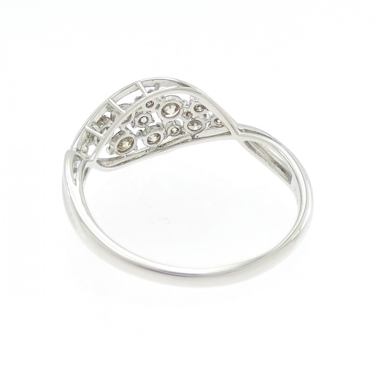 PT950 ダイヤモンド リング 0.40CT