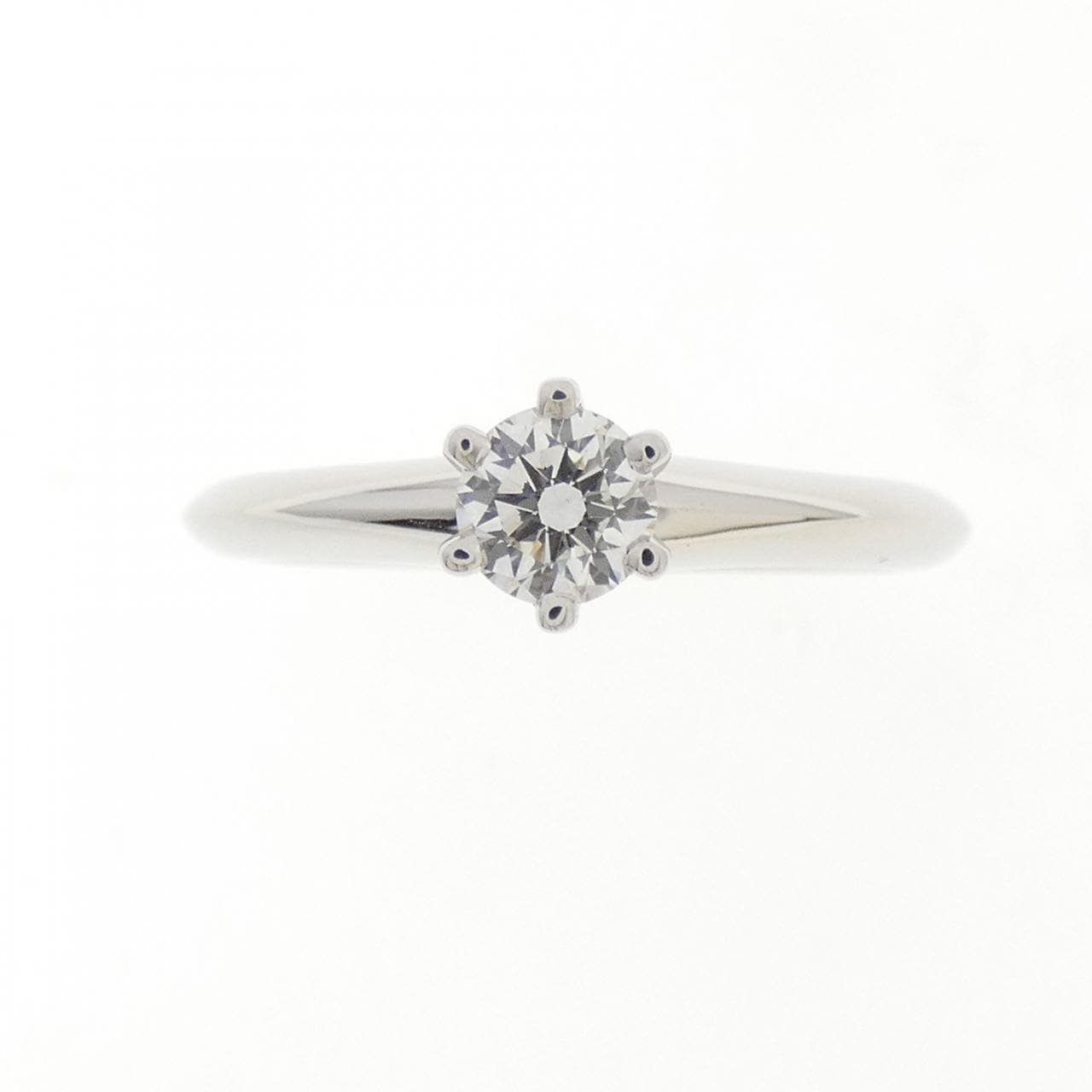 ティファニー クラシックソリティア リング 0.24CT