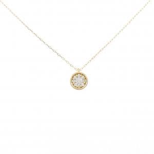 K18YG ダイヤモンド ネックレス 0.12CT