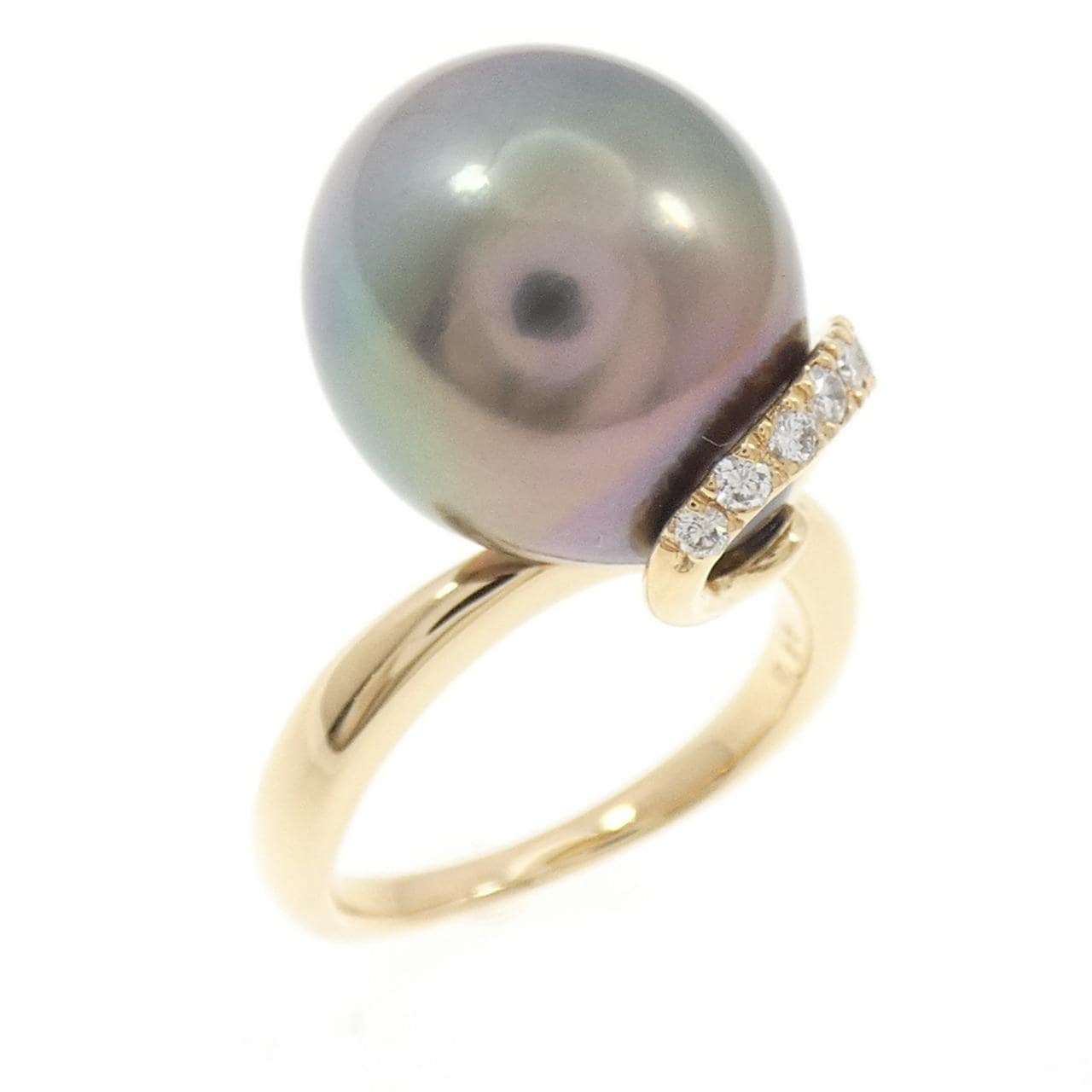 タサキ 黒蝶パール リング 13.1mm