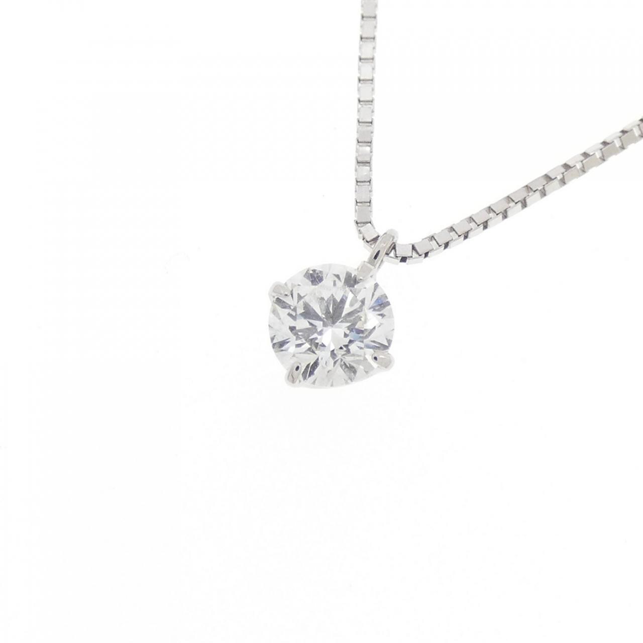 PT900/PT850 ダイヤモンド ネックレス 0.302CT G SI2 VG