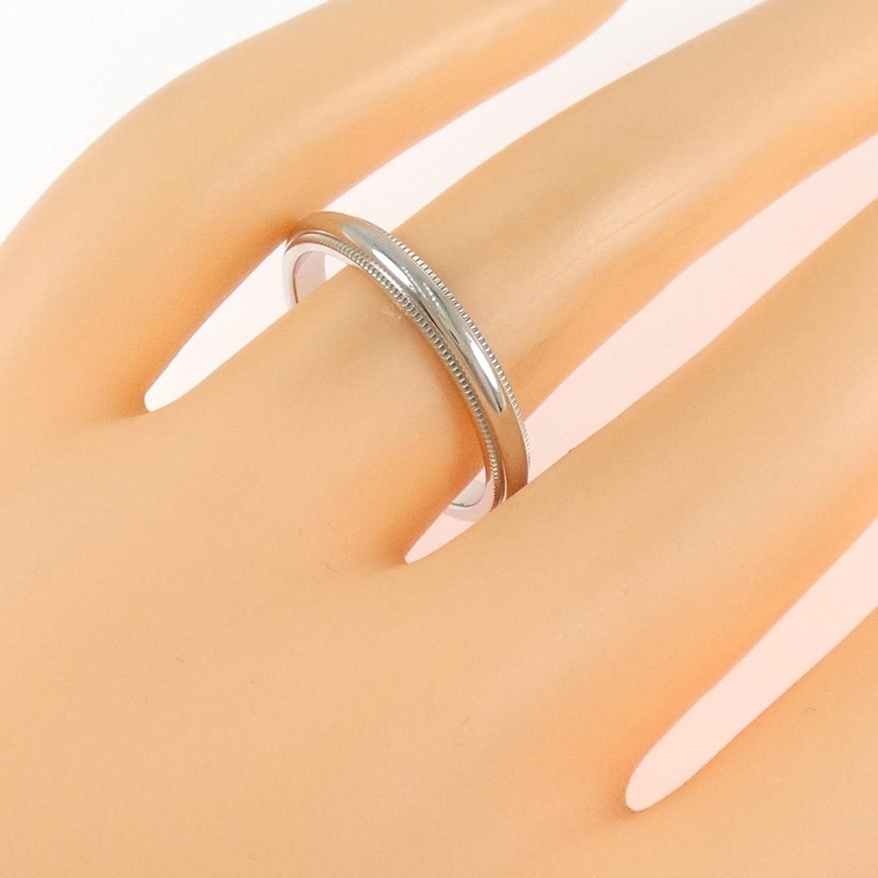 ティファニー ミルグレイン リング