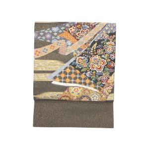 袋帯 綴織 芯なし仕立