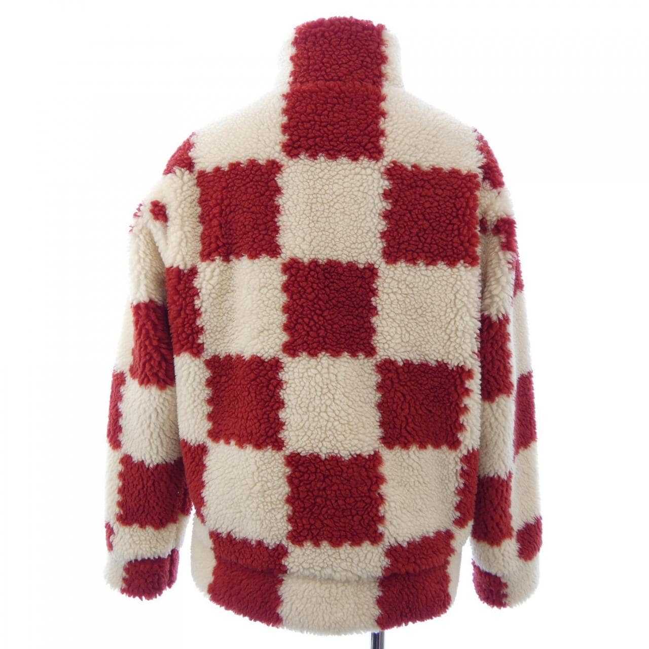 LOUIS VUITTON Vuitton 提花 Damier 抓絨外套 HMY04WI03