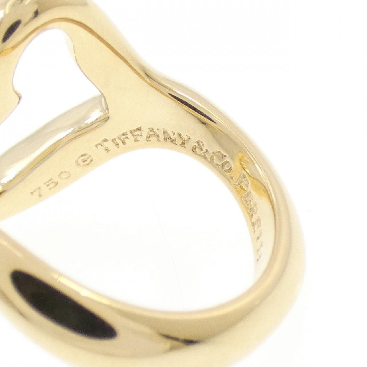 ティファニー オープンハート リング