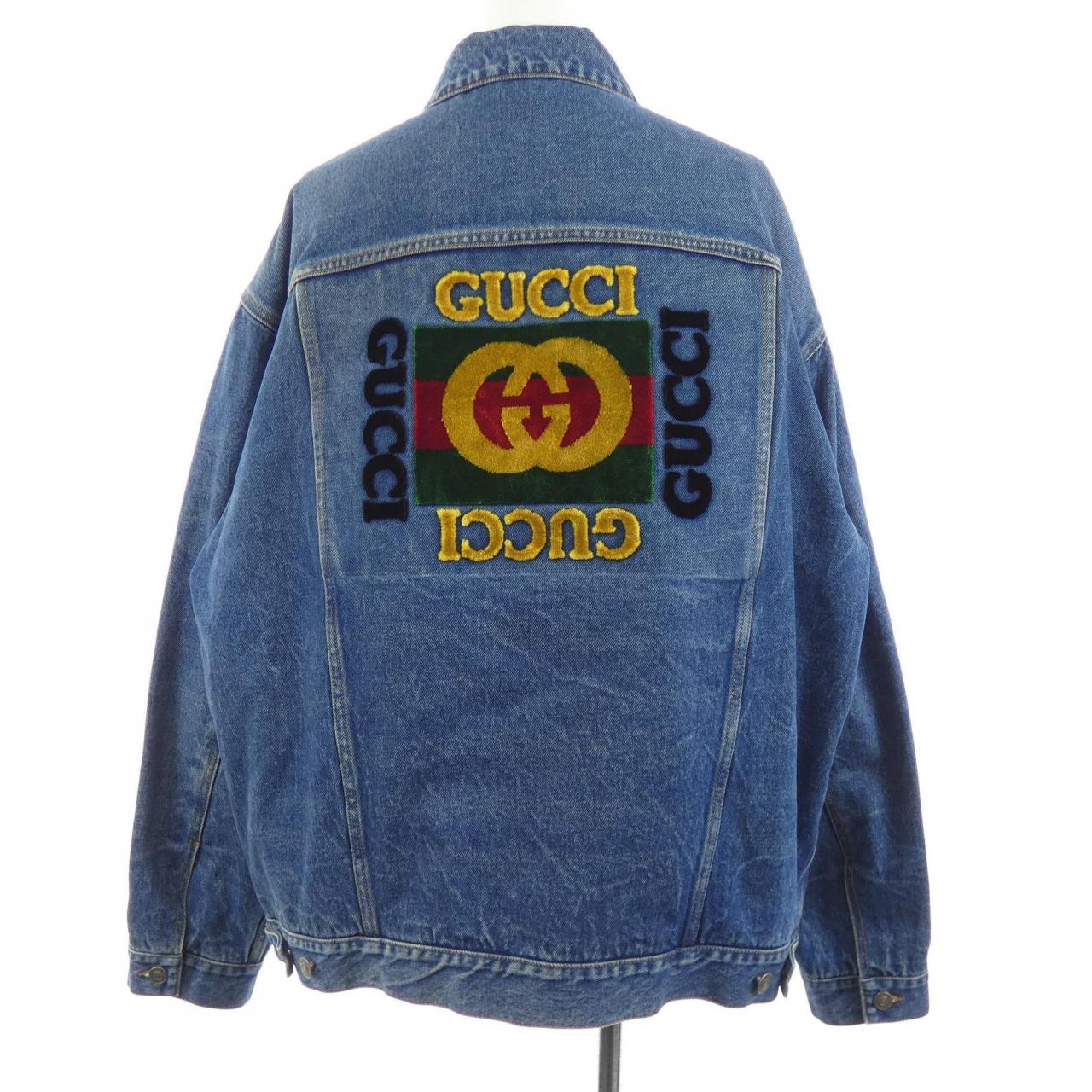 グッチ GUCCI インターロッキングG 475024-XDAAT デニムジャケット