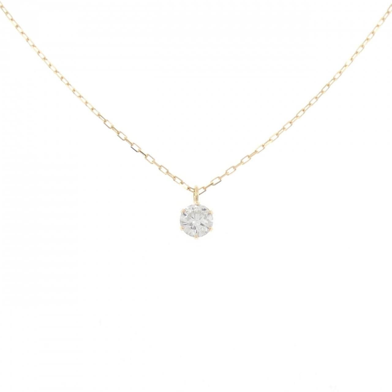 K18YG ダイヤモンド ネックレス 0.215CT