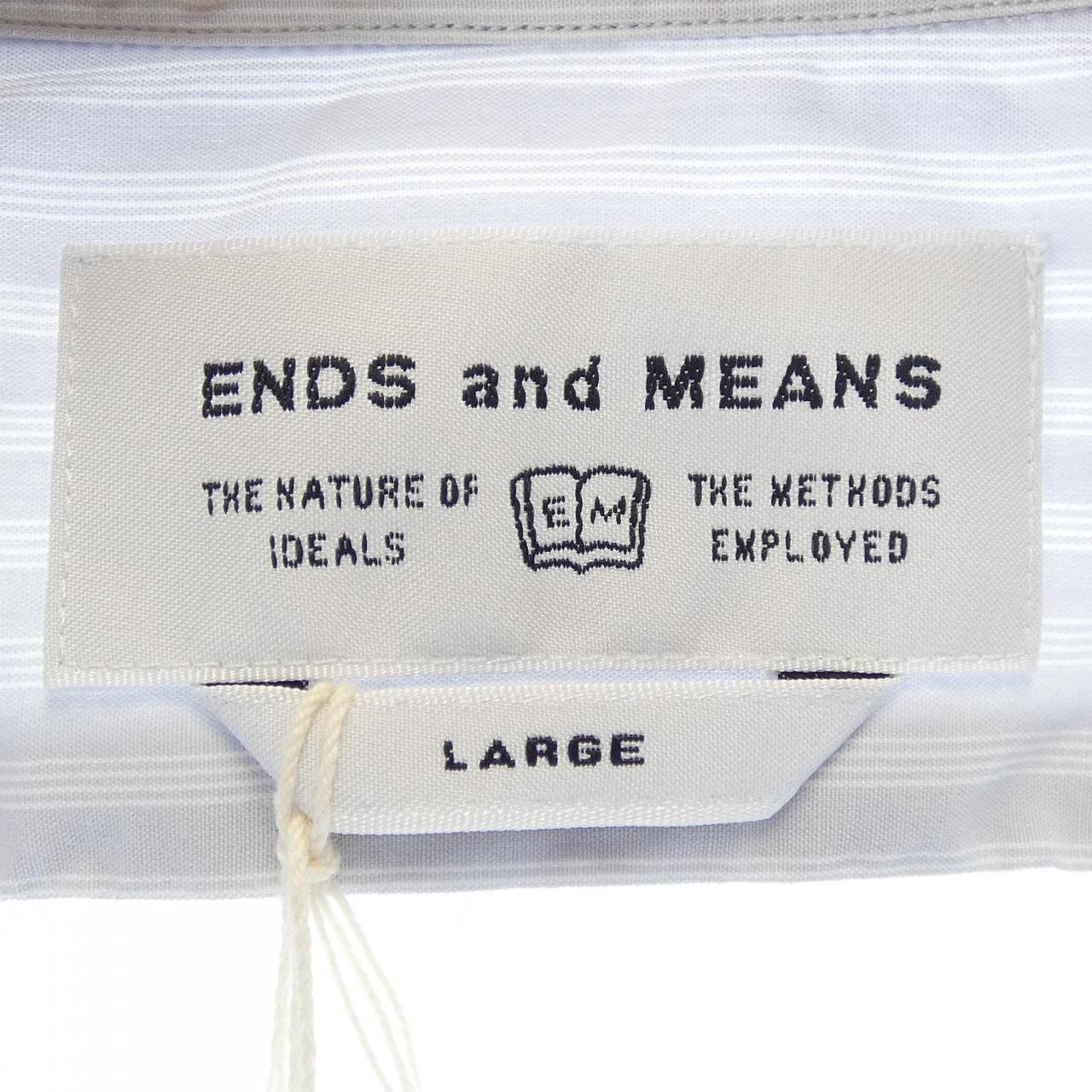 ENDS AND MEANS EM-ST-S01 シャツ