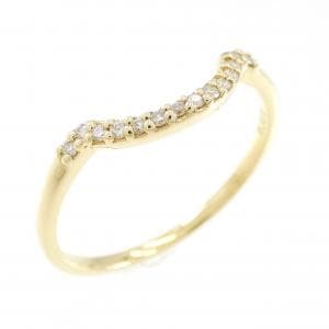 K18YG ダイヤモンド リング 0.07CT