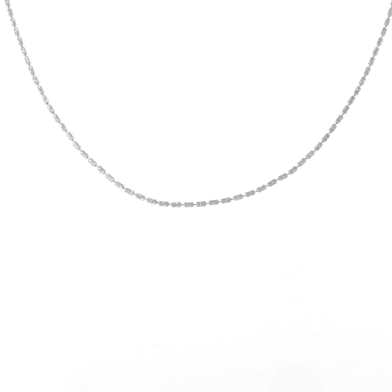 K18WG ネックレス