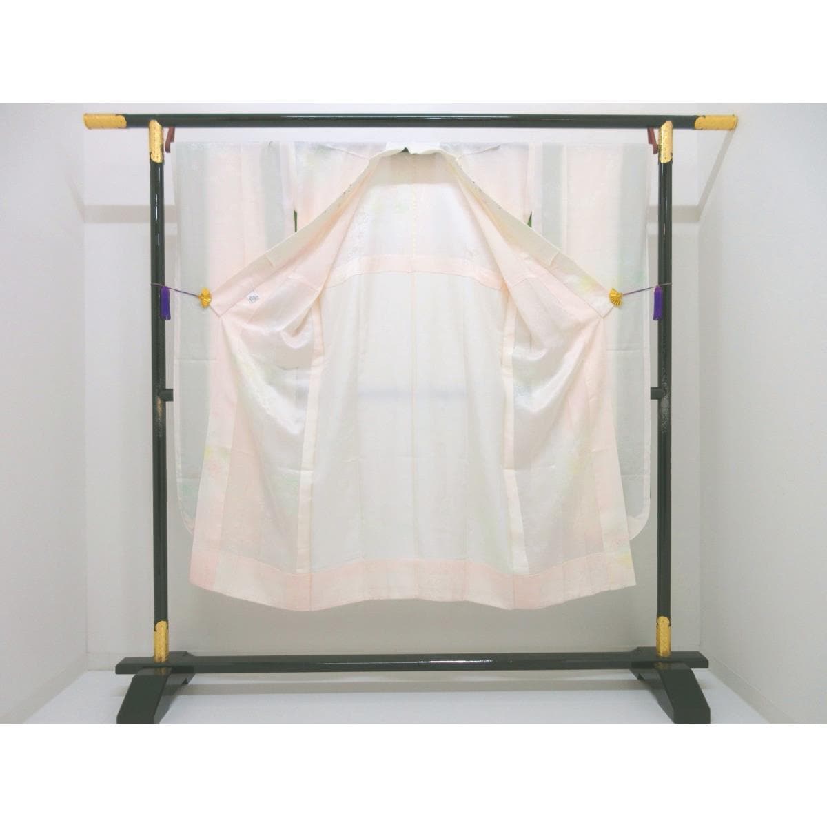 長襦袢　振袖　ボカシ染