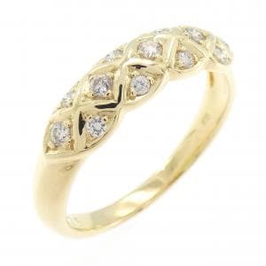 K18YG ダイヤモンド リング 0.25CT