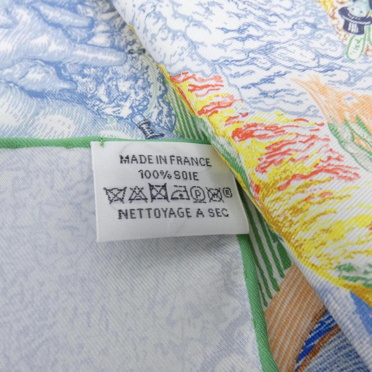 エルメス LES FOLIES DU FAUBOURG カレ 004147S スカーフ