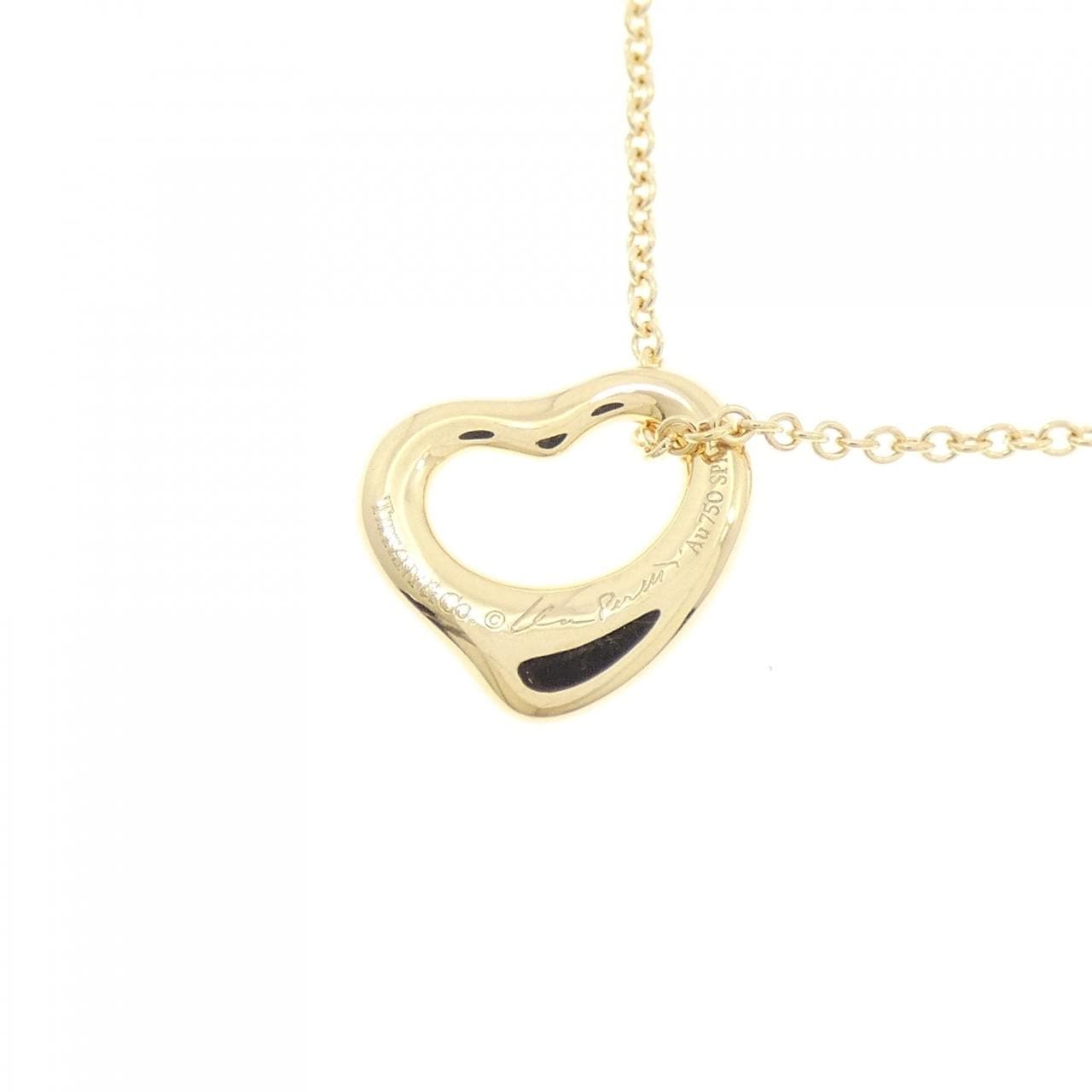 TIFFANY open heart项链